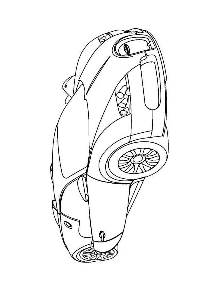 45 Bugatti Coloring Sheet 59