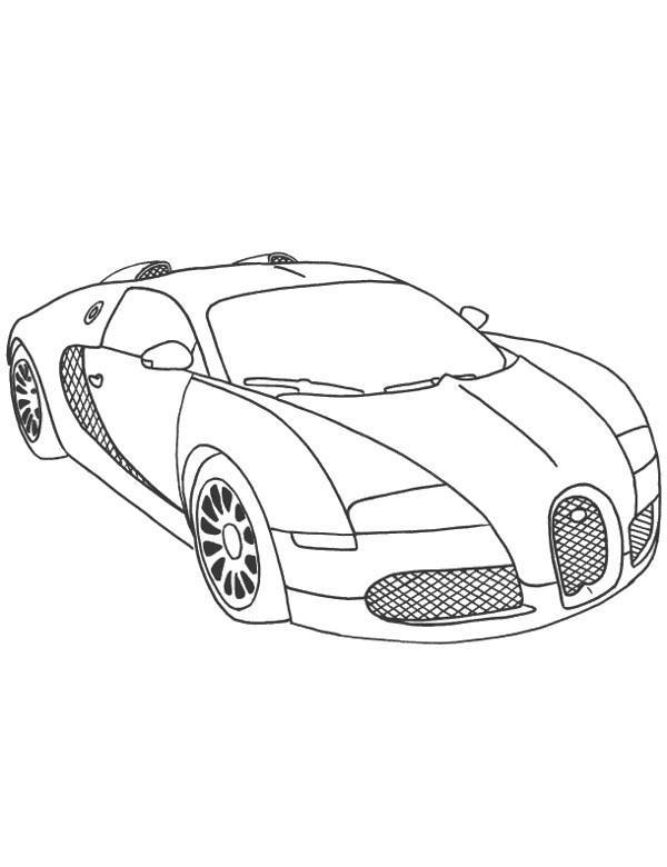 45 Bugatti Coloring Sheet 6