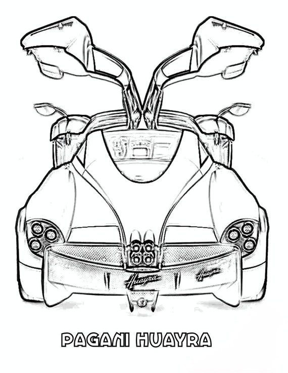 45 Bugatti Coloring Sheet 60