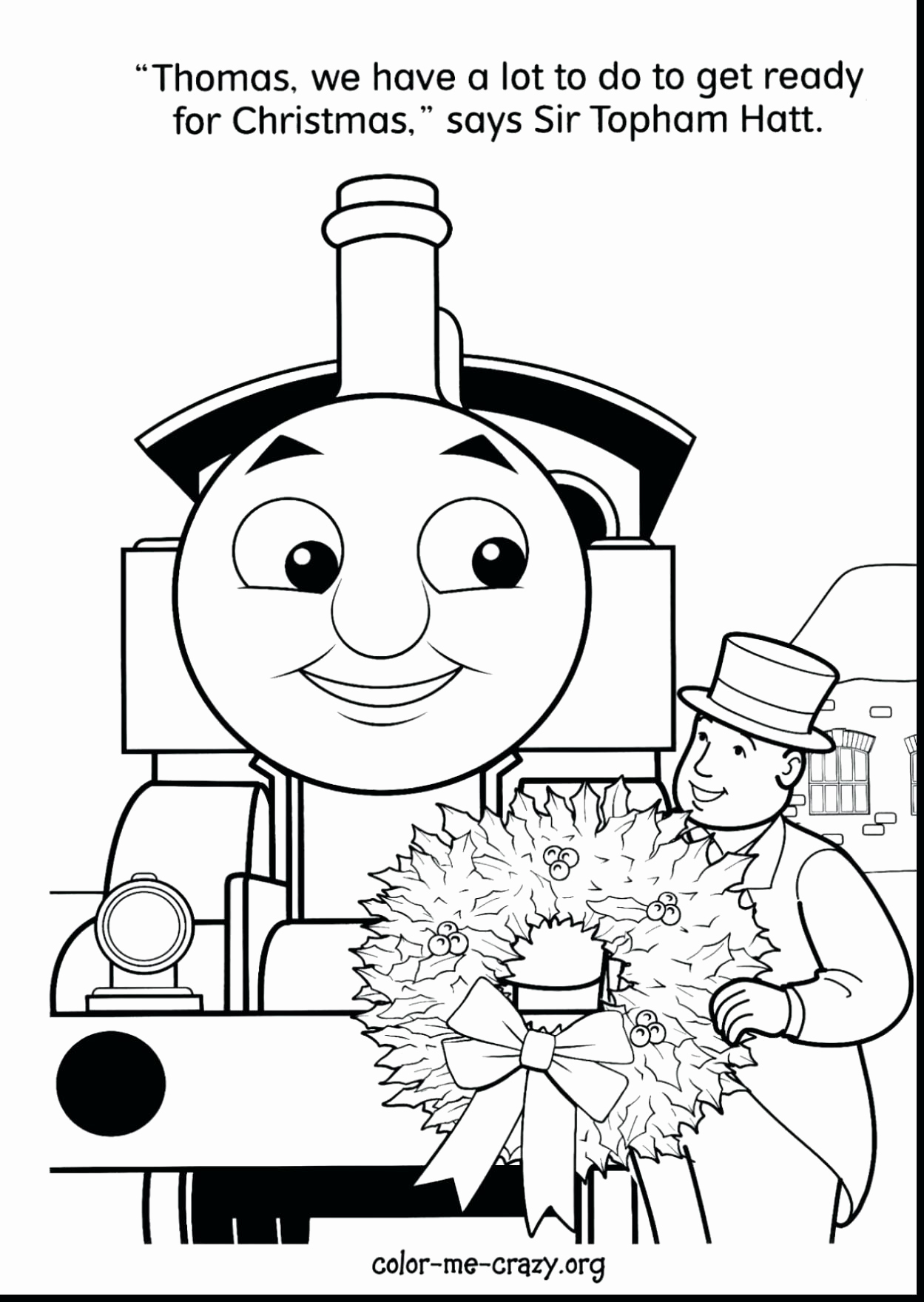 45 Christmas Train Coloring Page 55