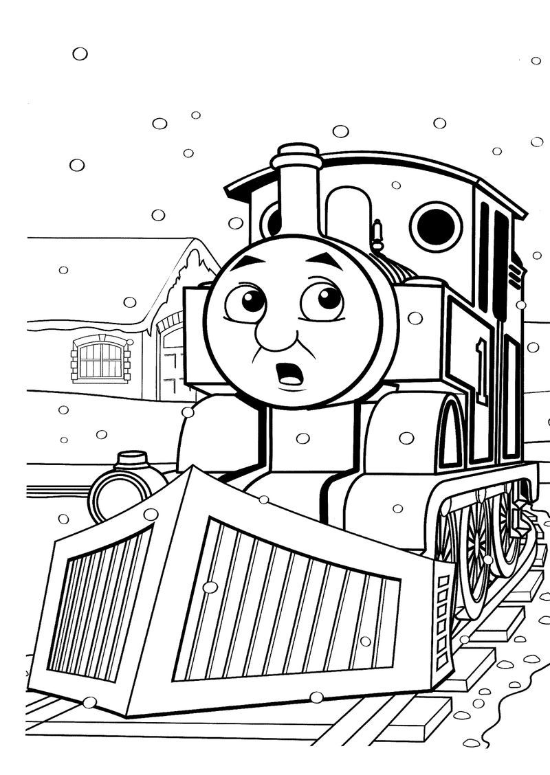 45 Christmas Train Coloring Page 65