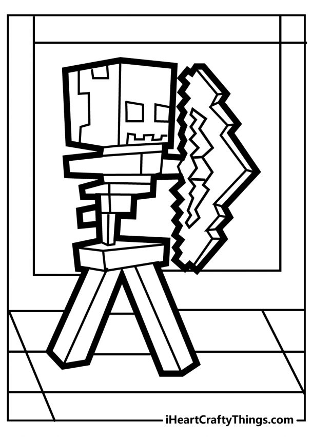 45 Free Minecraft Coloring Sheets 2