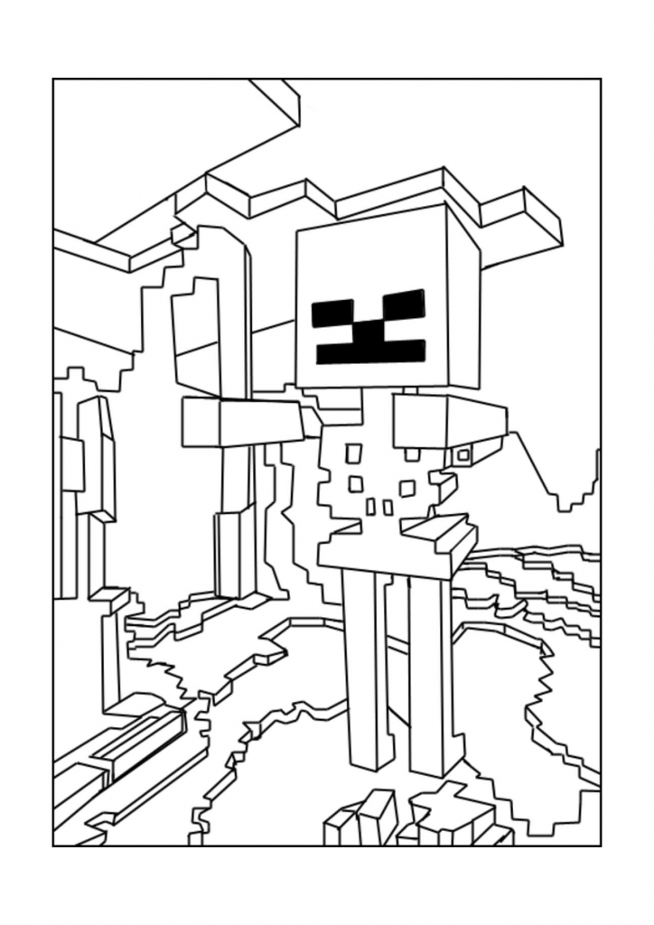 45 Free Minecraft Coloring Sheets 30