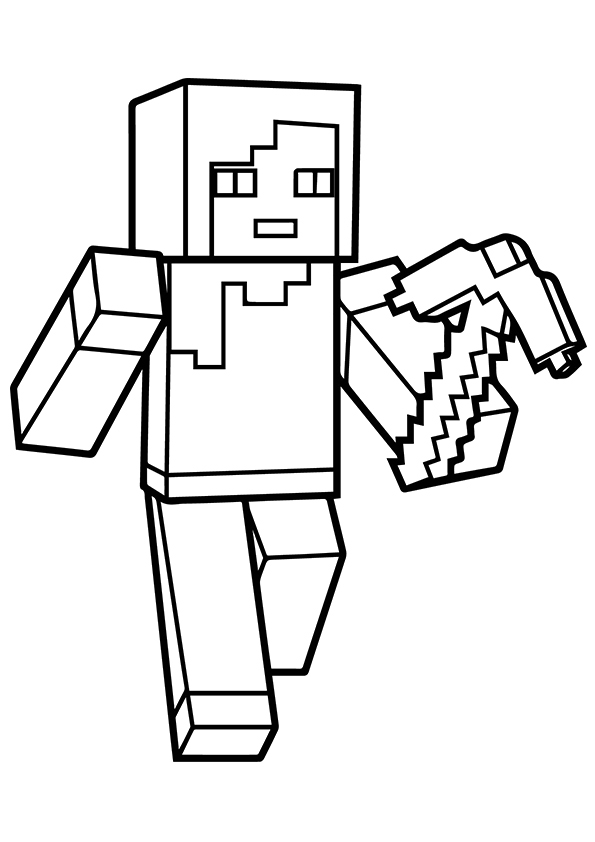 45 Free Minecraft Coloring Sheets 45