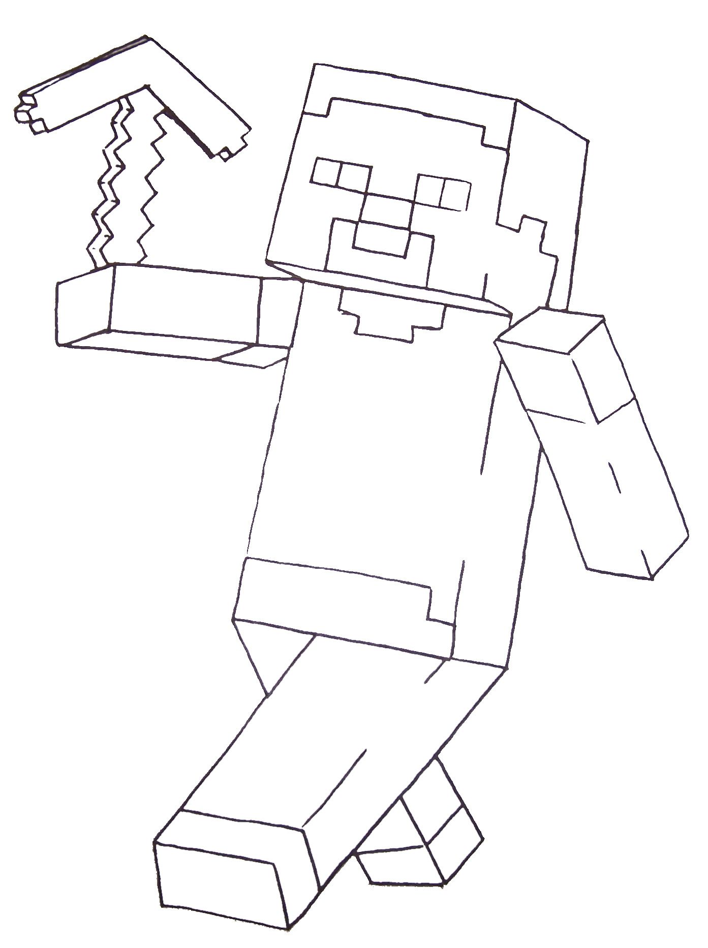 45 Free Minecraft Coloring Sheets 54