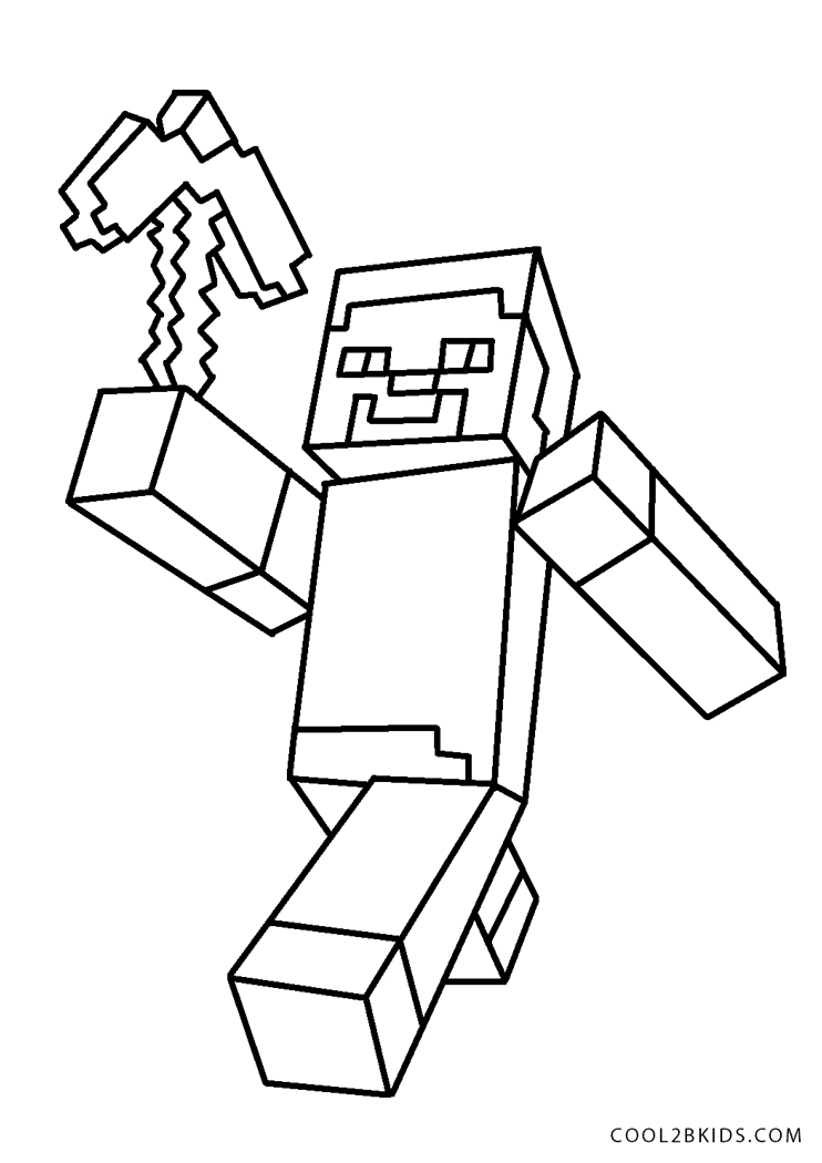 45 Free Minecraft Coloring Sheets 66