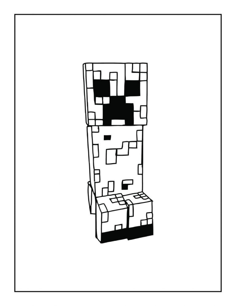 45 Free Minecraft Coloring Sheets 67