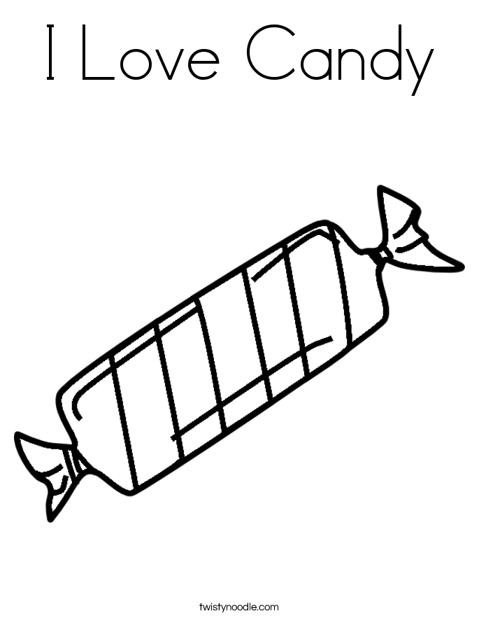 50 Candy Coloring Sheet 28