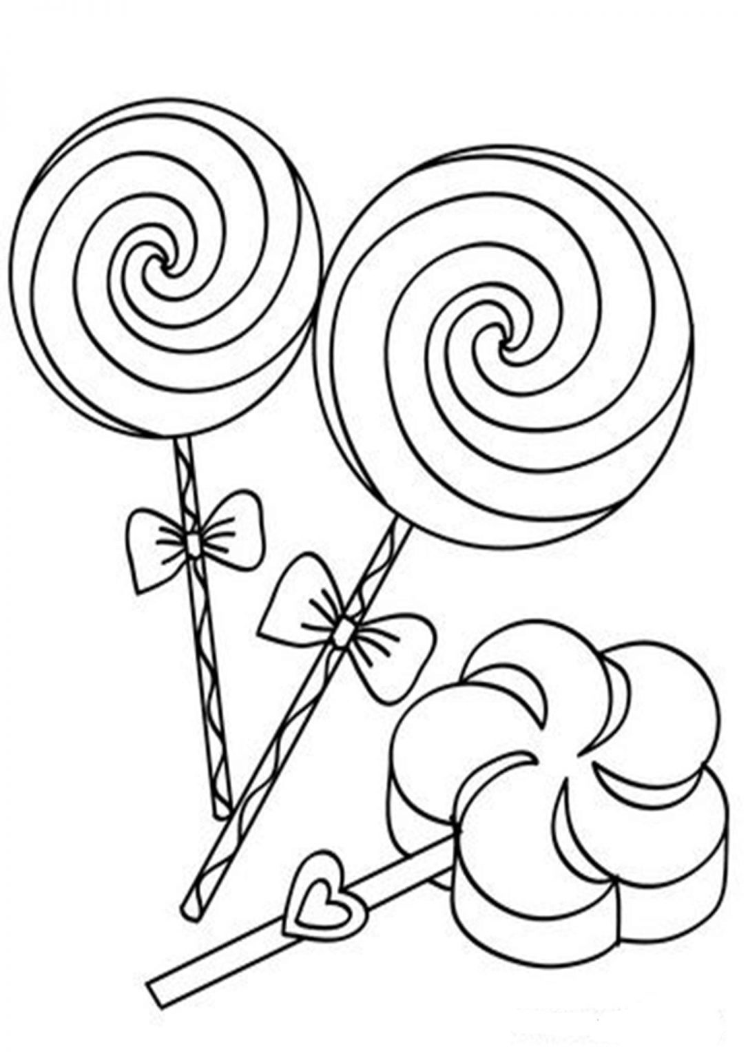 50 Candy Coloring Sheet 31