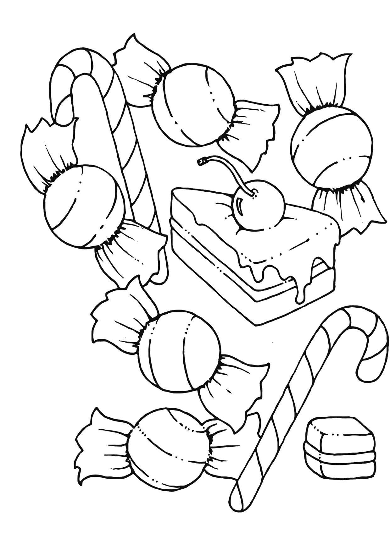 50 Candy Coloring Sheet 55