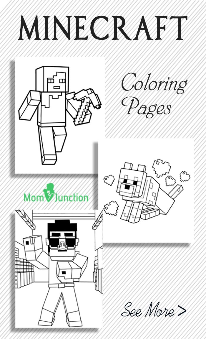 50 Free Printable Minecraft Coloring Sheets 15