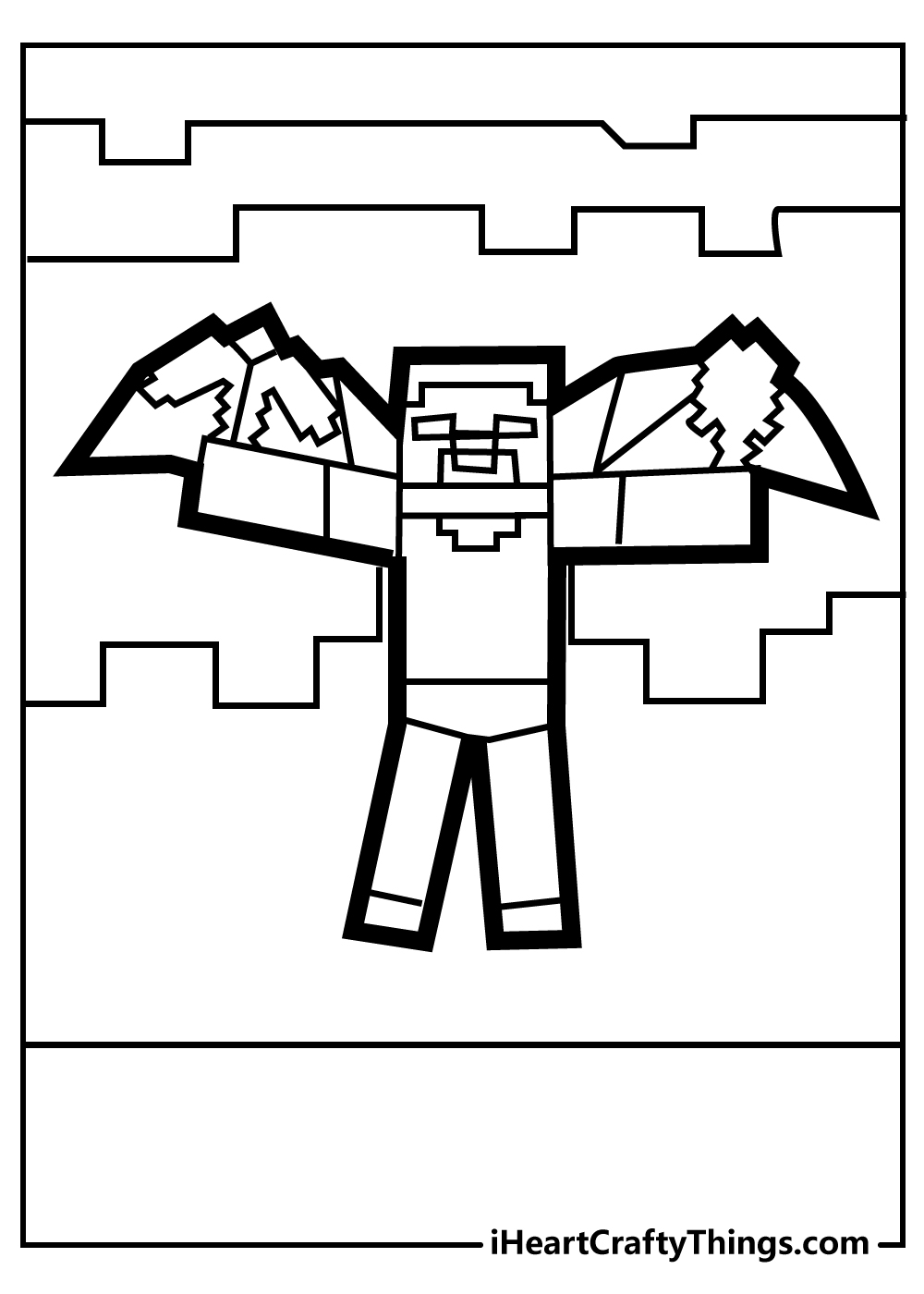 50 Free Printable Minecraft Coloring Sheets 18