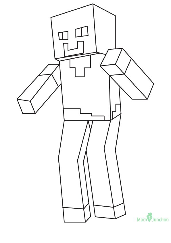 50 Free Printable Minecraft Coloring Sheets 22