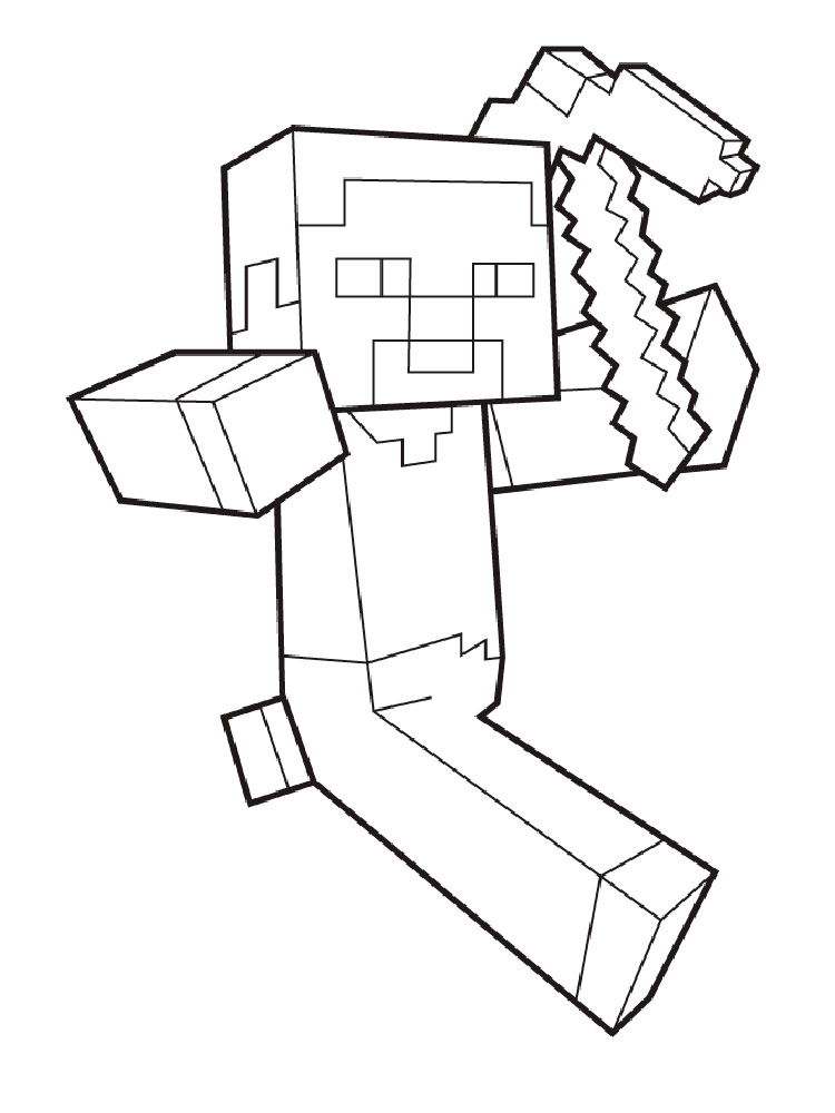 50 Free Printable Minecraft Coloring Sheets 28