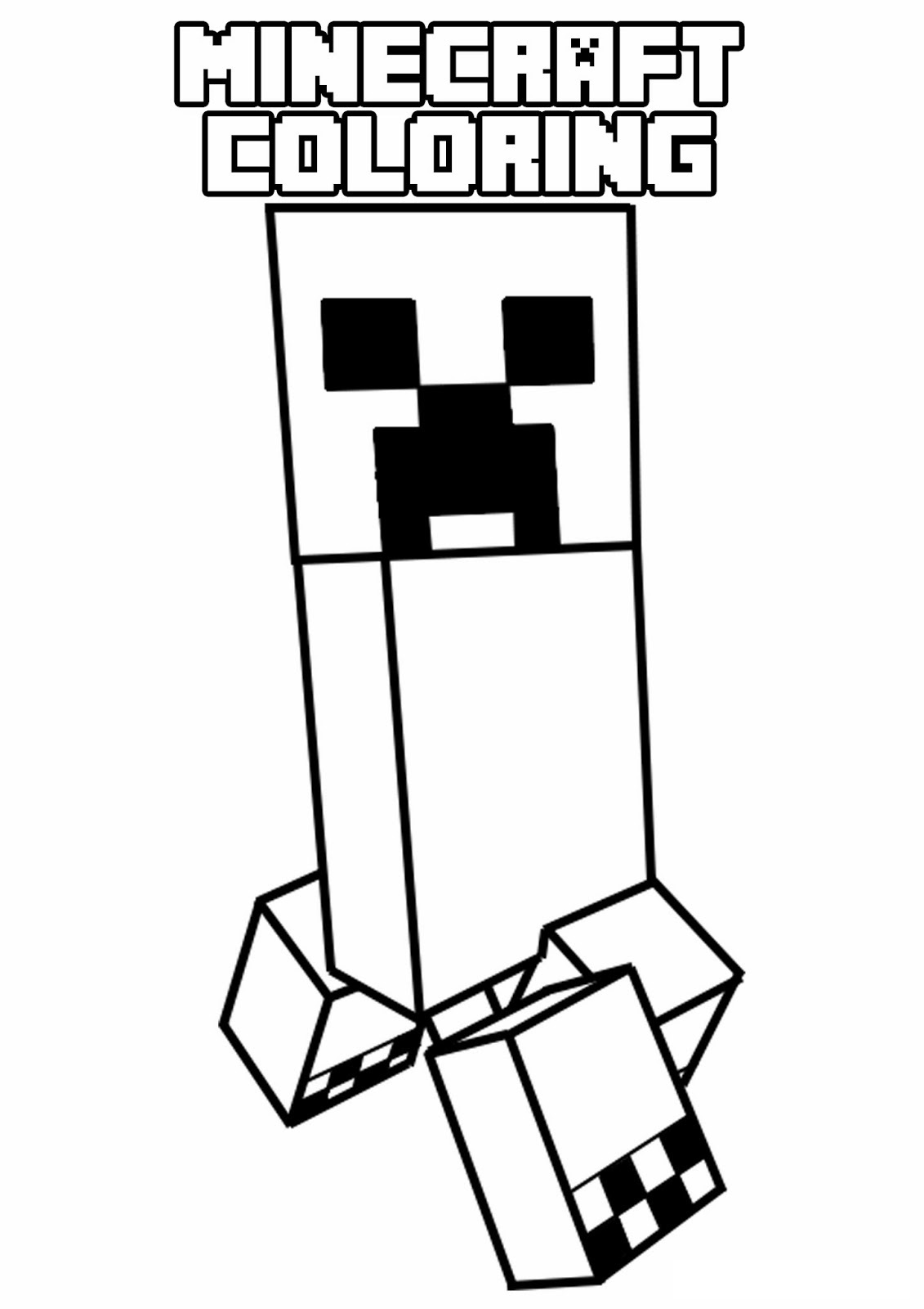 50 Free Printable Minecraft Coloring Sheets 35