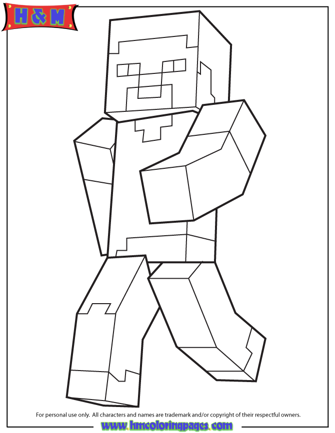 50 Free Printable Minecraft Coloring Sheets 46