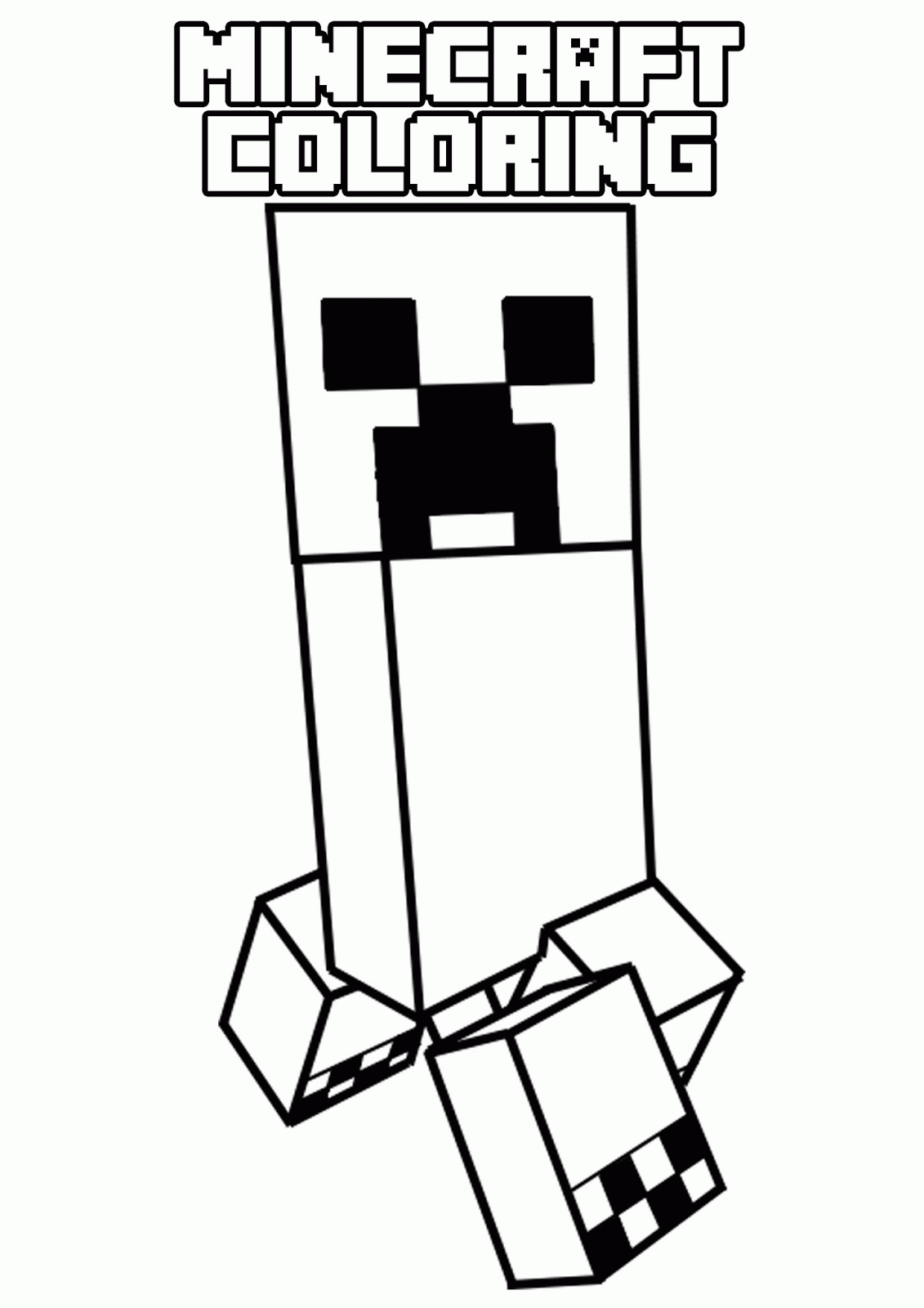 50 Free Printable Minecraft Coloring Sheets 48