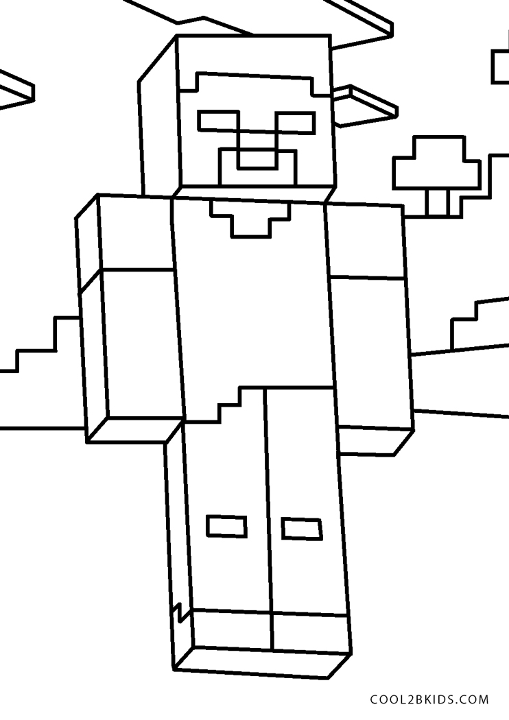 50 Free Printable Minecraft Coloring Sheets 50