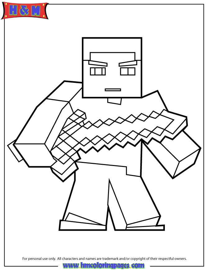 50 Free Printable Minecraft Coloring Sheets 51