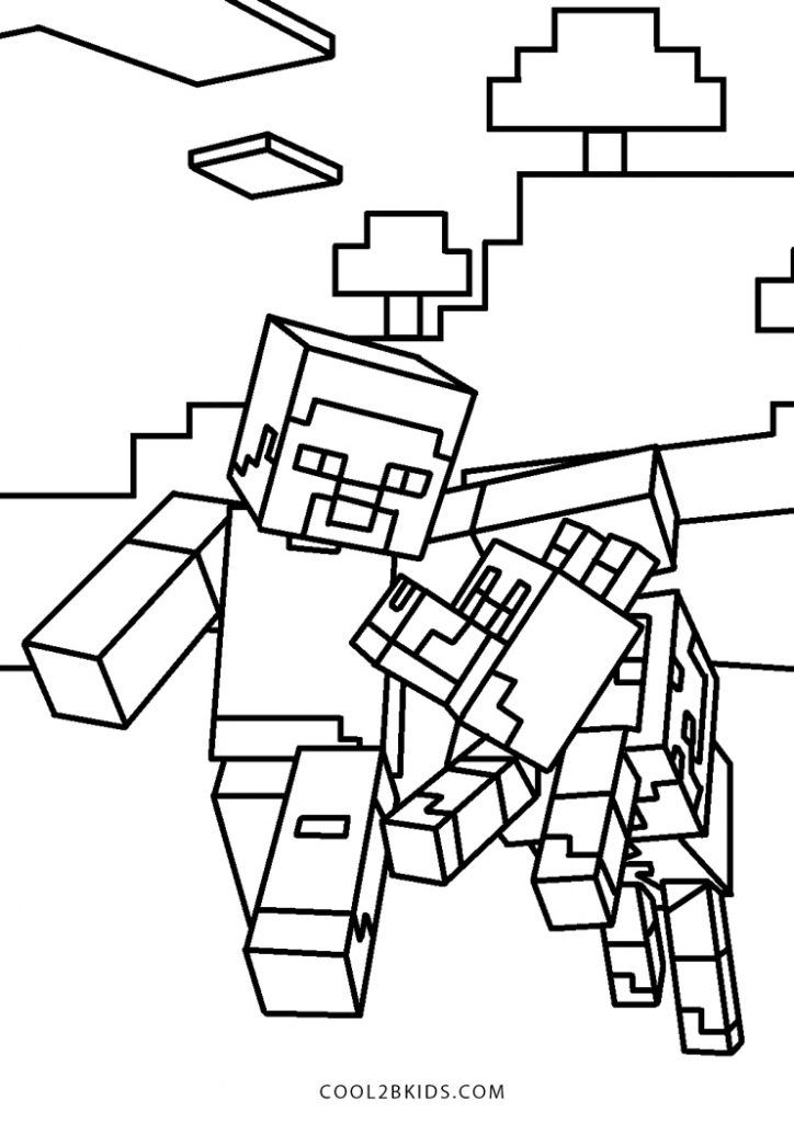 50 Free Printable Minecraft Coloring Sheets 53