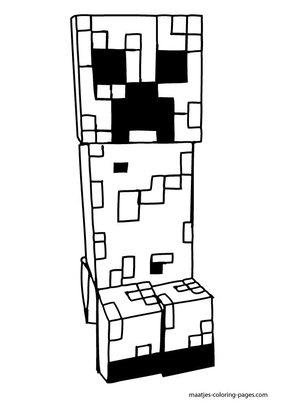 50 Free Printable Minecraft Coloring Sheets 69