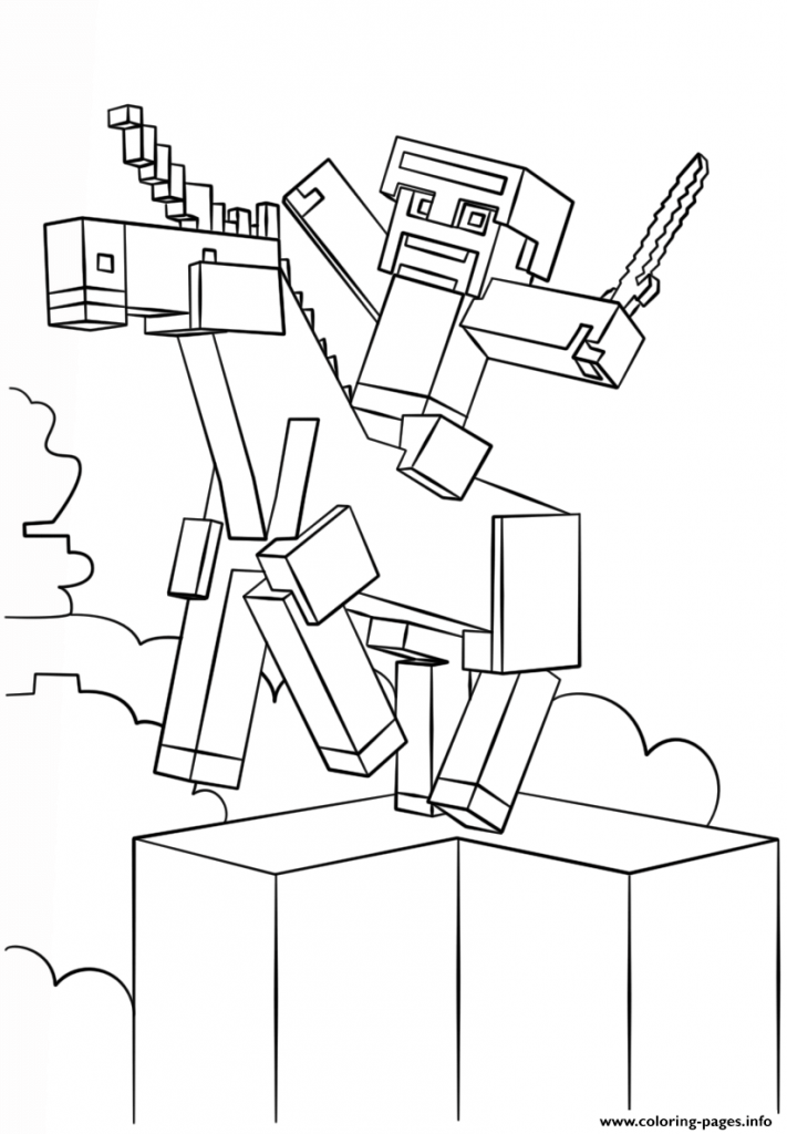 50 Free Printable Minecraft Coloring Sheets 8