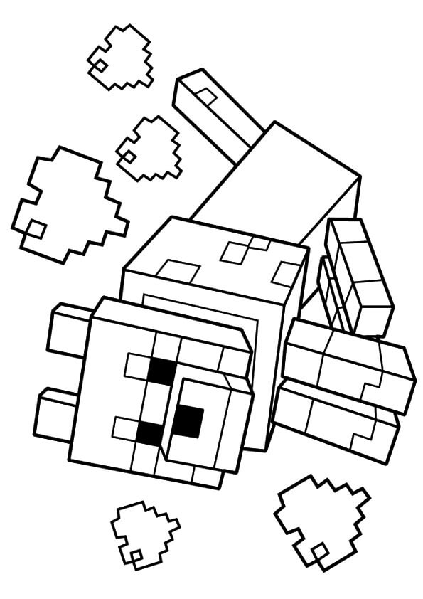 50 Free Printable Minecraft Coloring Sheets 9