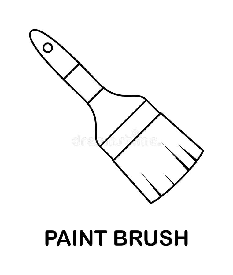 50 Paint Brushes Coloring Pages 39