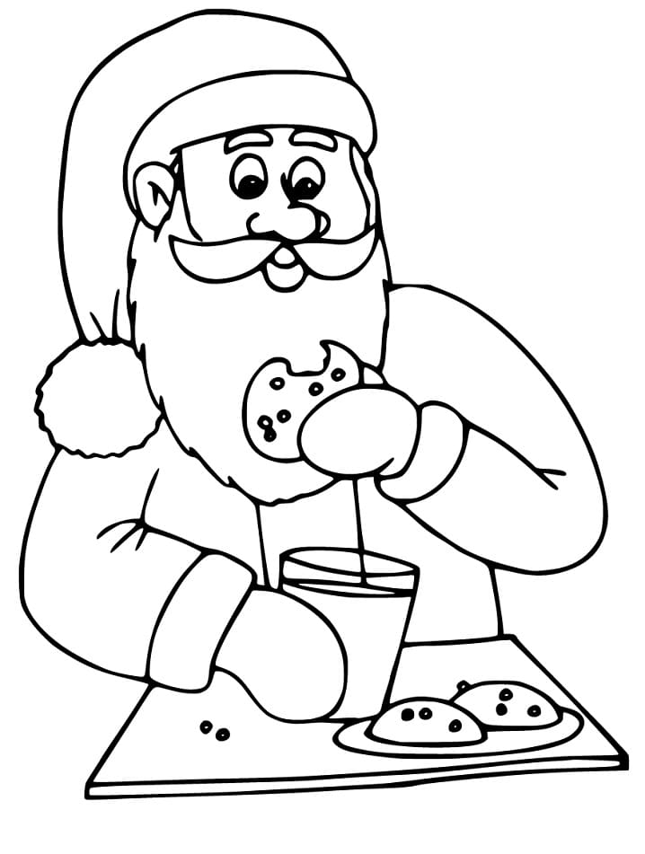 55 Coloring Pages Of Christmas Cookies 4