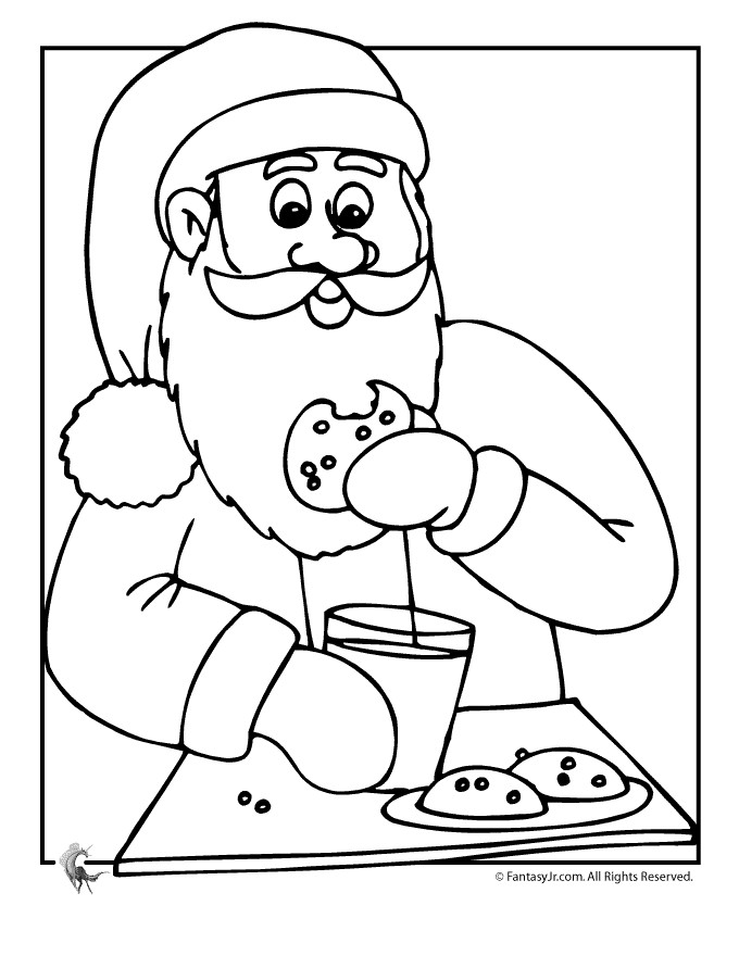 55 Coloring Pages Of Christmas Cookies 45