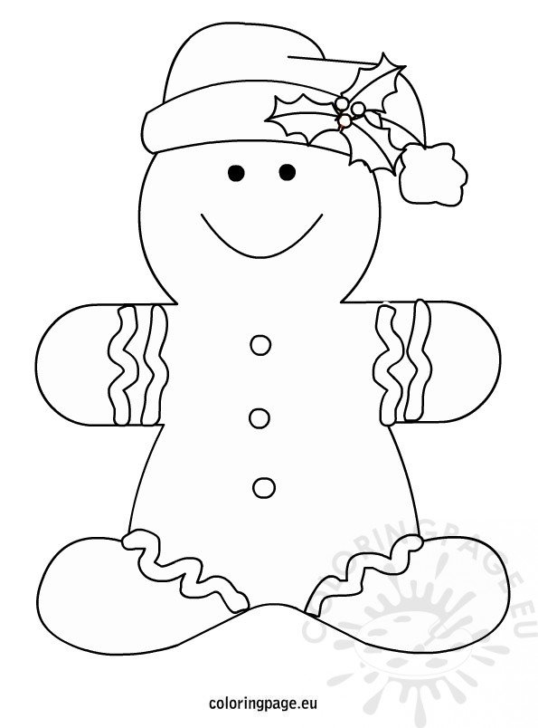 55 Coloring Pages Of Christmas Cookies 65