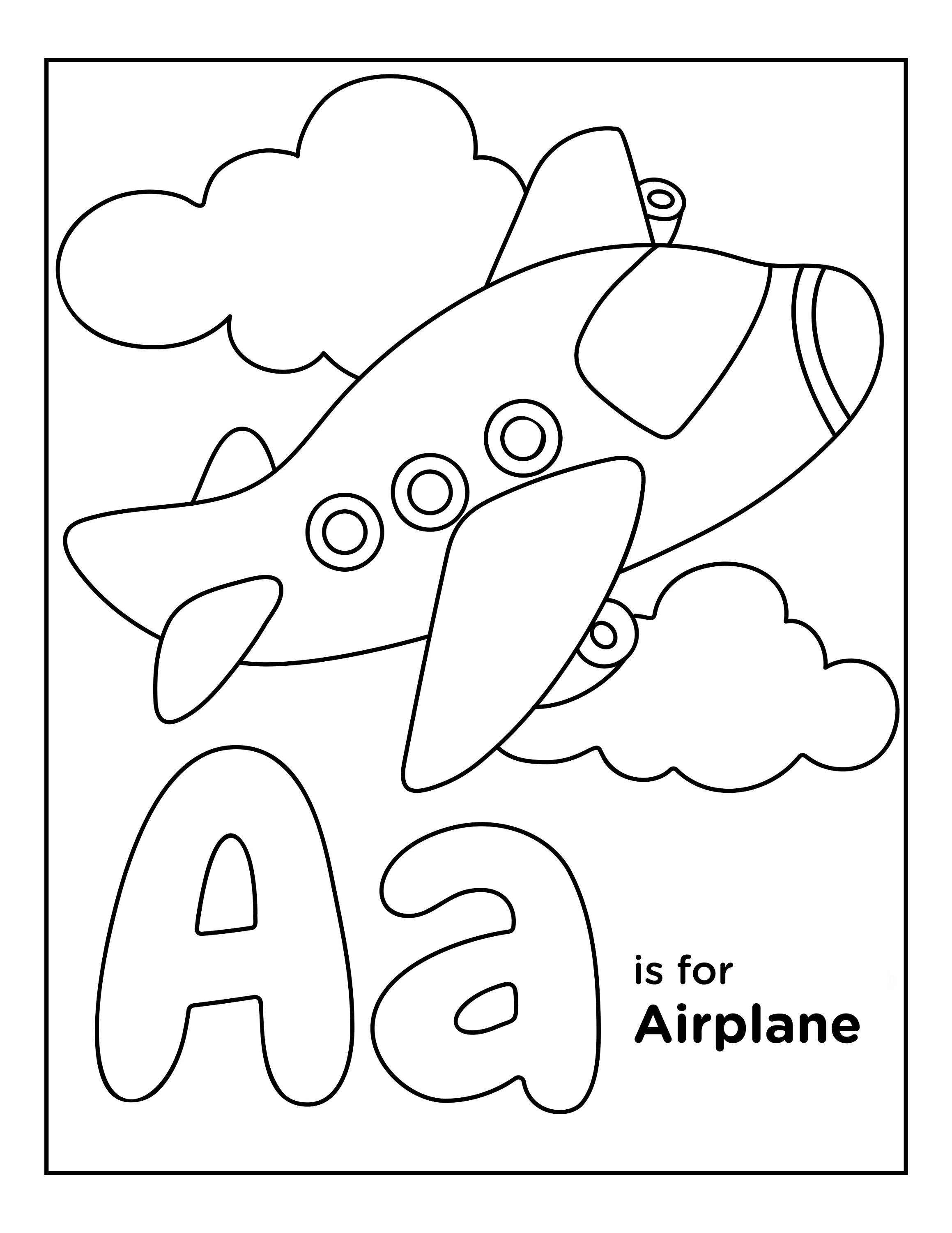 55 Free Abc Coloring Pages Printable 38