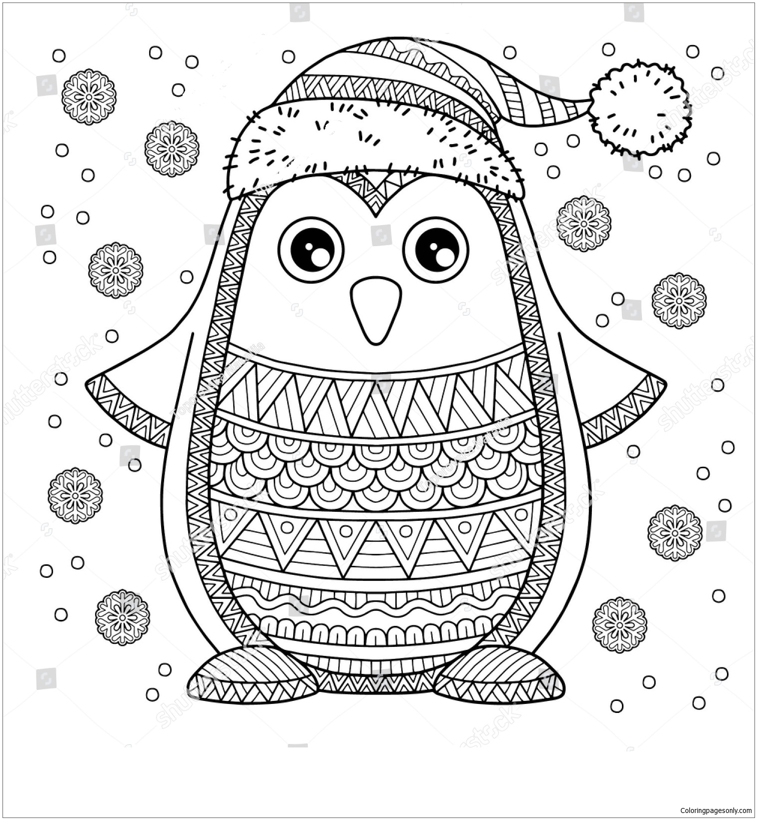 55 Printable Holiday Coloring Pages Free 13