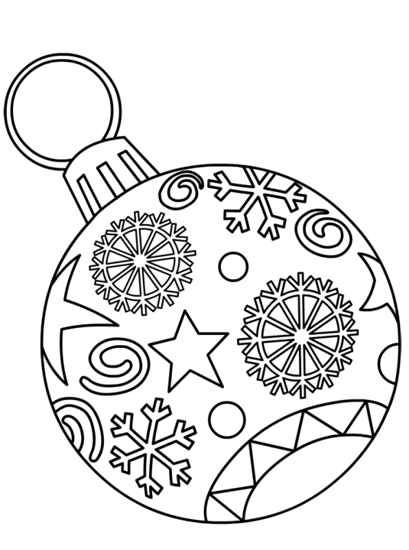 55 Printable Holiday Coloring Pages Free 14