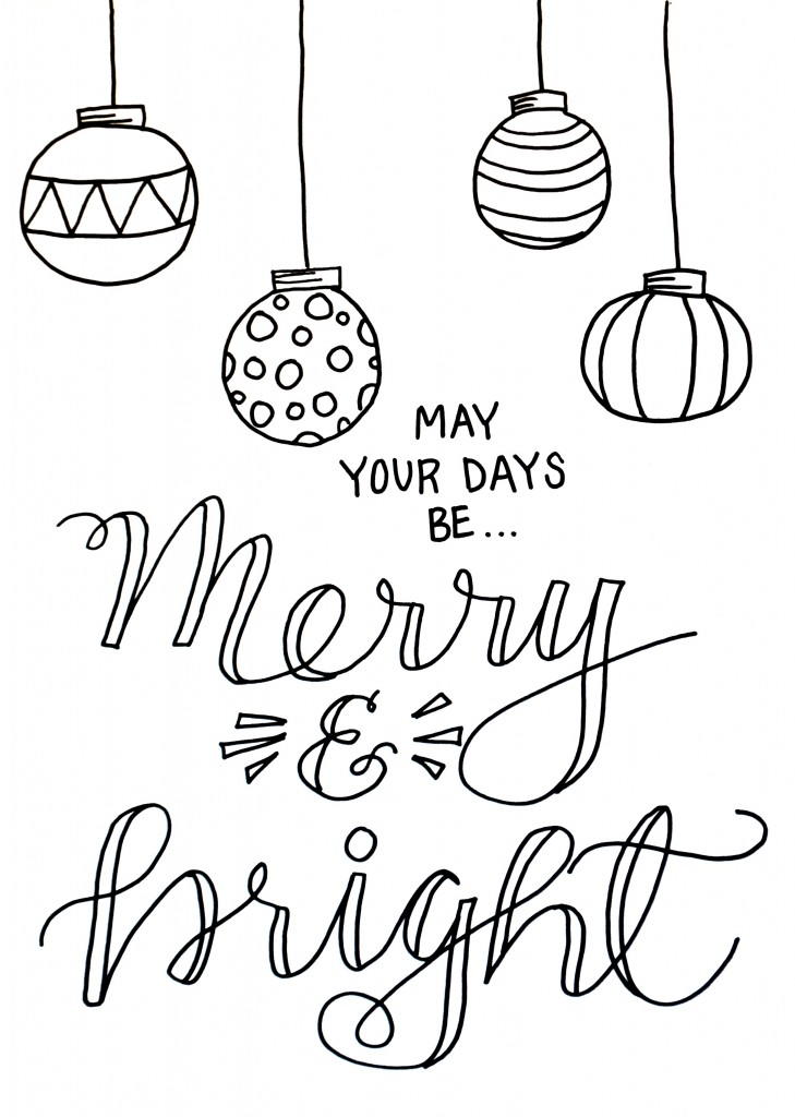 55 Printable Holiday Coloring Pages Free 41