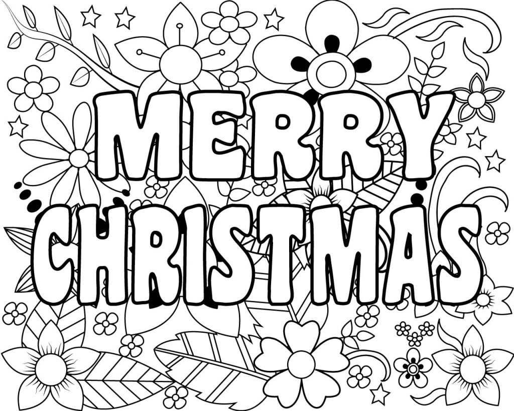 55 Printable Holiday Coloring Pages Free 48