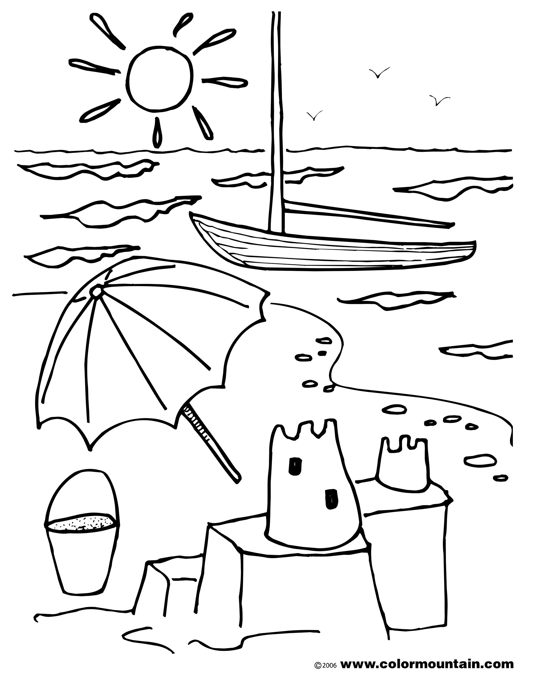 55 Printable Summer Coloring Sheets 30