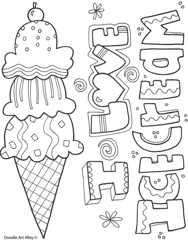 55 Printable Summer Coloring Sheets 31