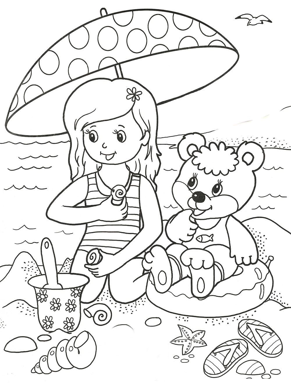 55 Printable Summer Coloring Sheets 32