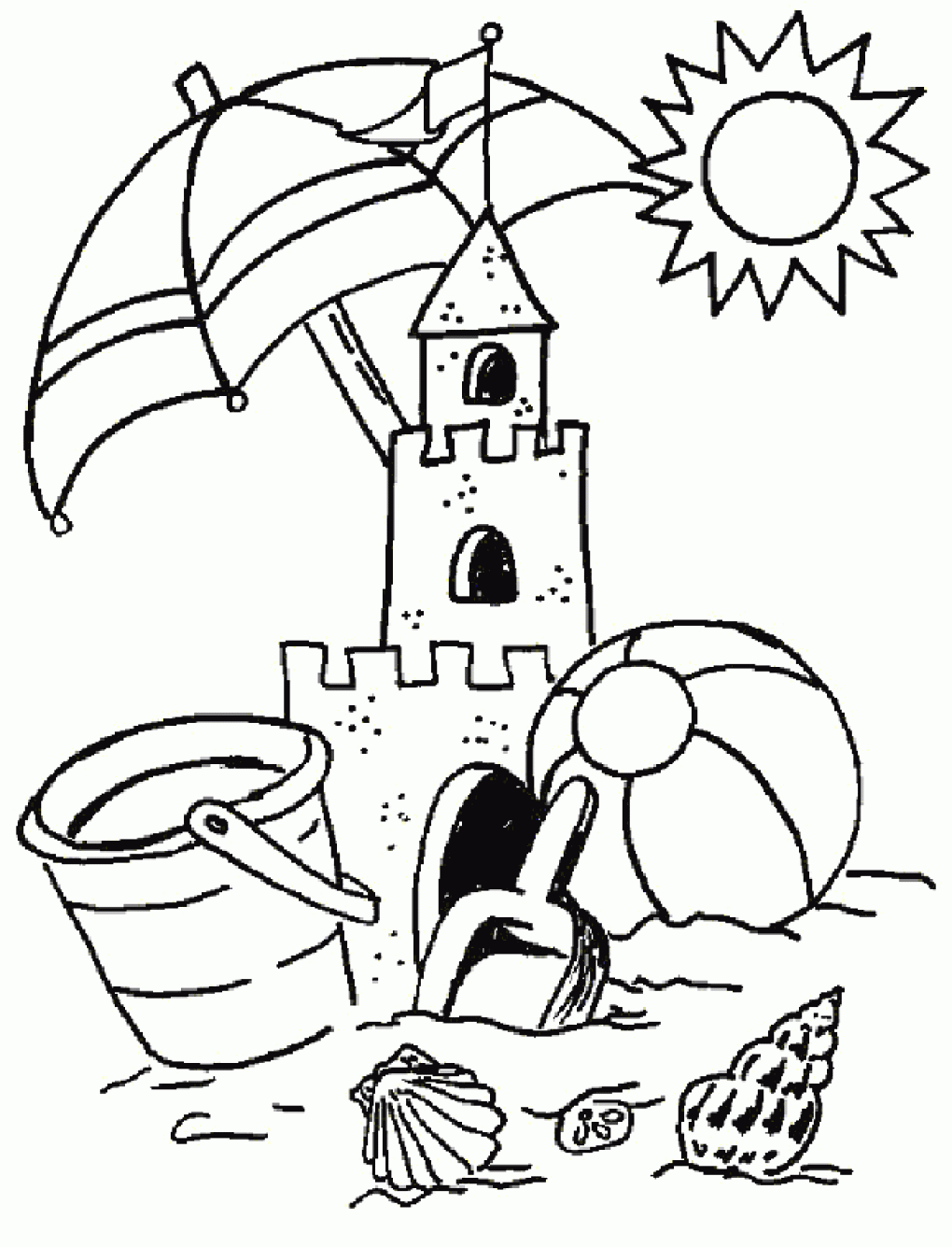 55 Printable Summer Coloring Sheets 33