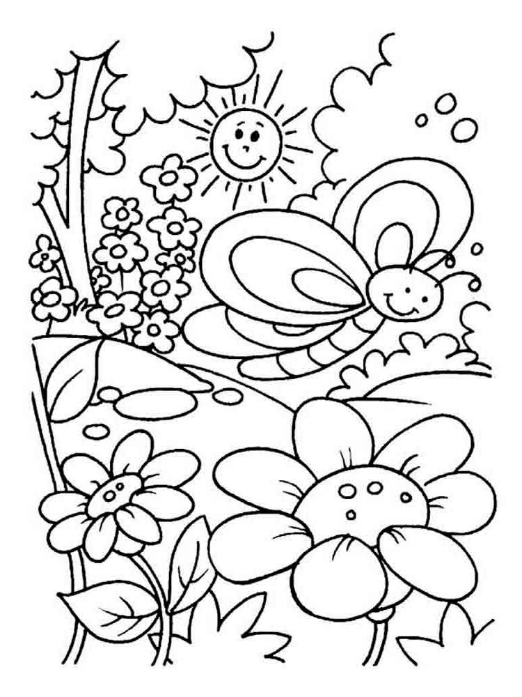 55 Printable Summer Coloring Sheets 58