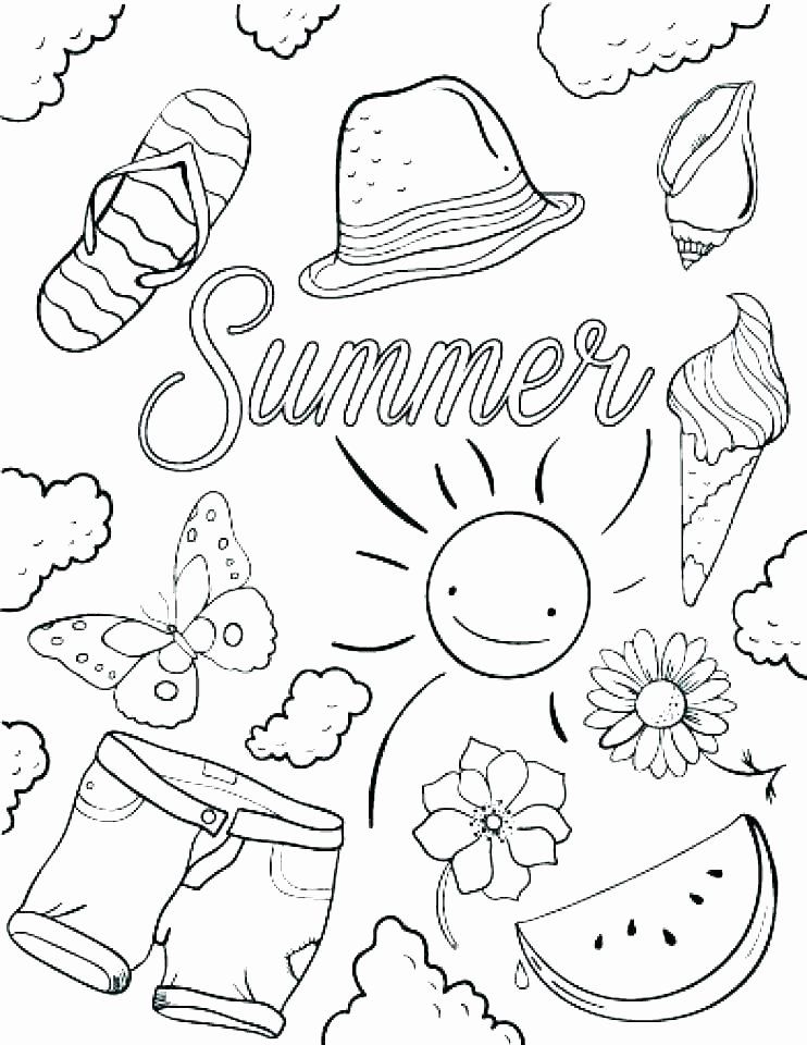 55 Printable Summer Coloring Sheets 60