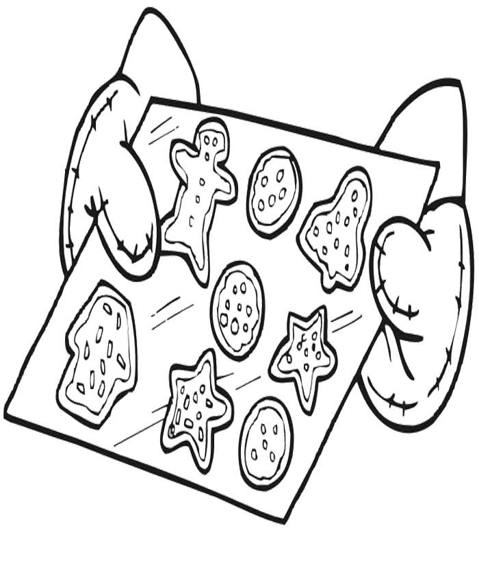 60 Christmas Cookies Coloring Page 23