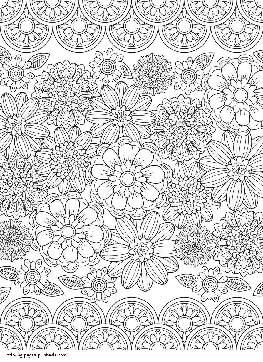 60 Coloring Sheets Print 47