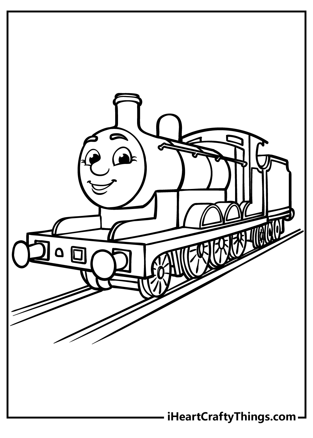 80 Free Printable Train Coloring Pages 31