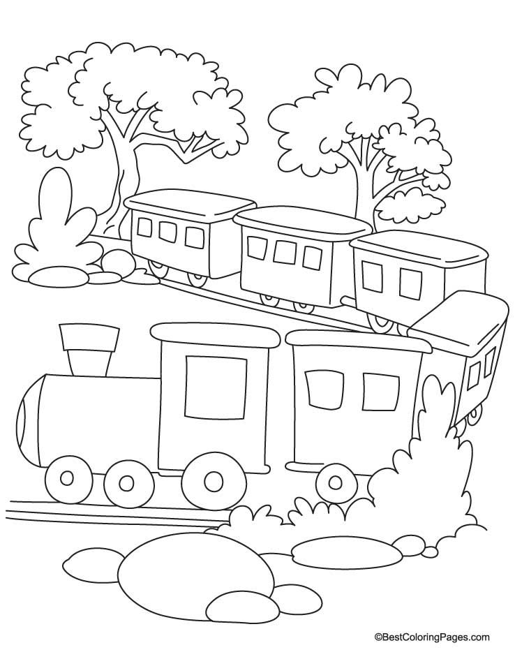 80 Free Printable Train Coloring Pages 36