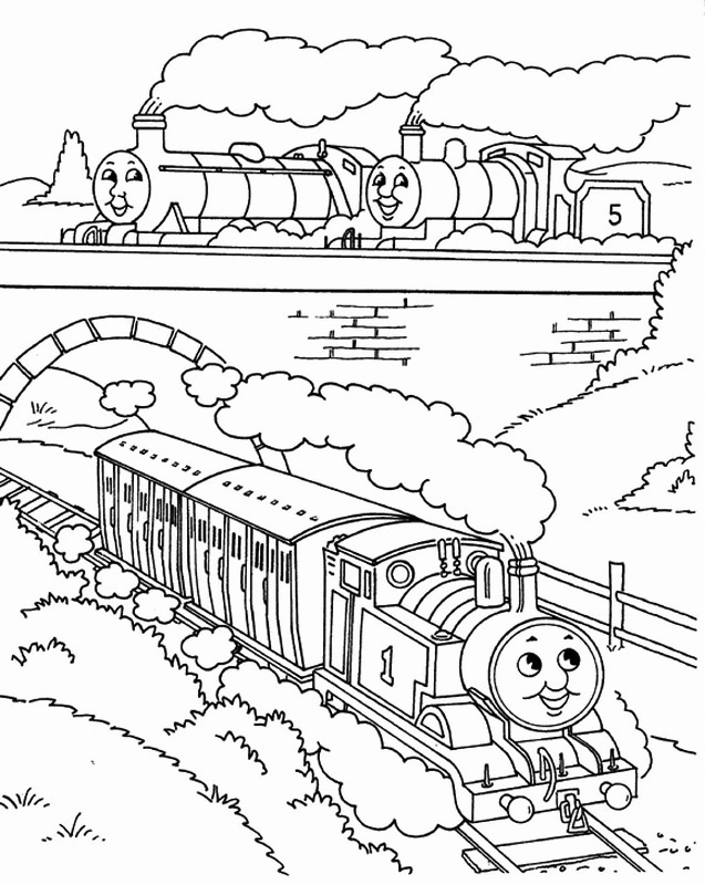 80 Free Printable Train Coloring Pages 78