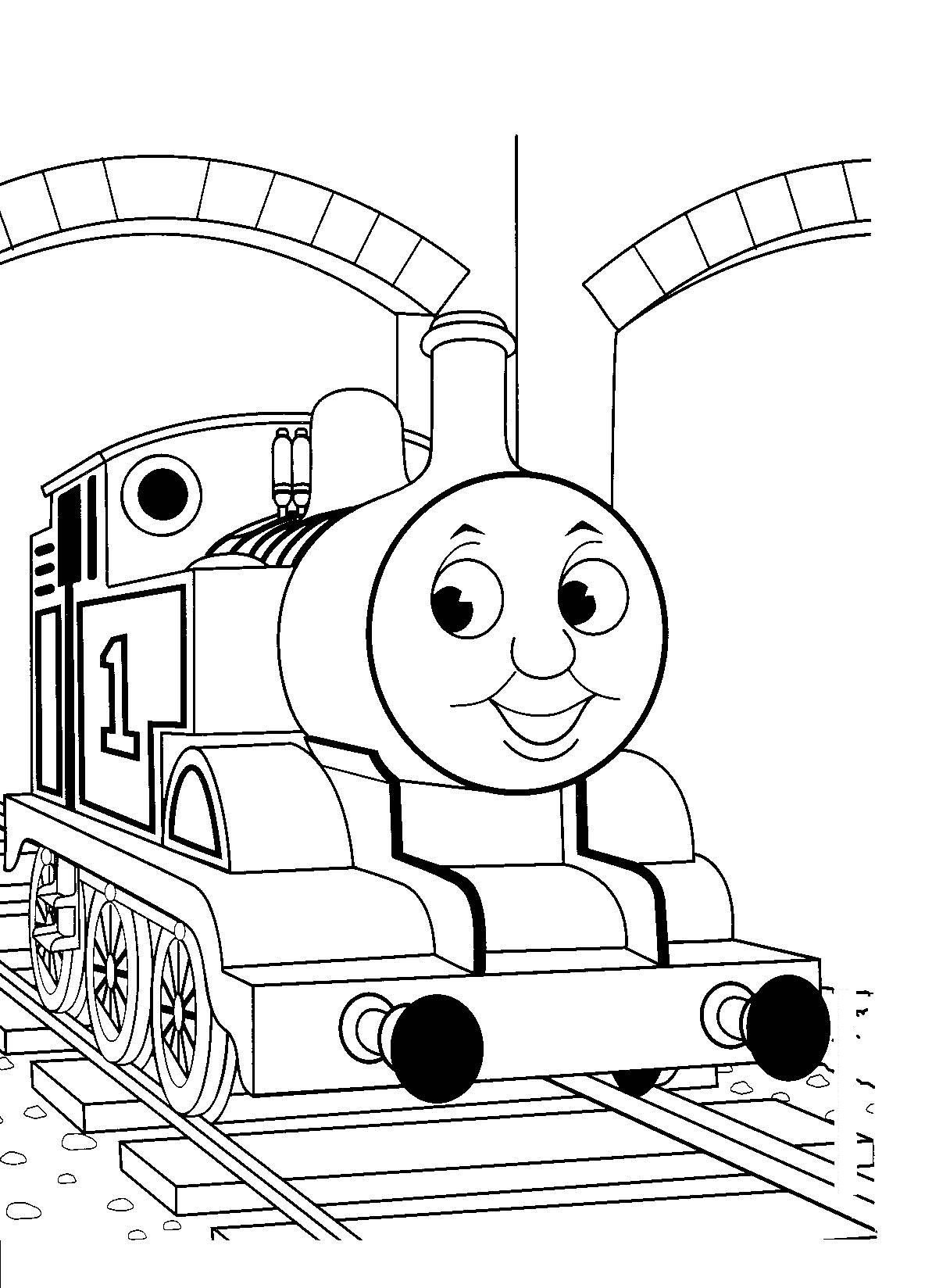 80 Free Printable Train Coloring Pages 80