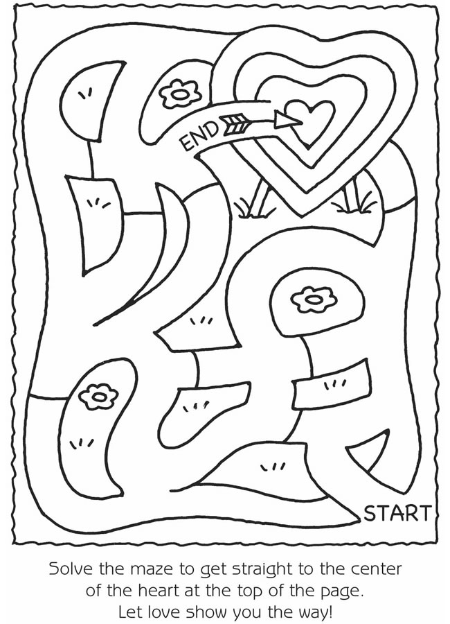 80 Printable Garden Maze Coloring Pages 12