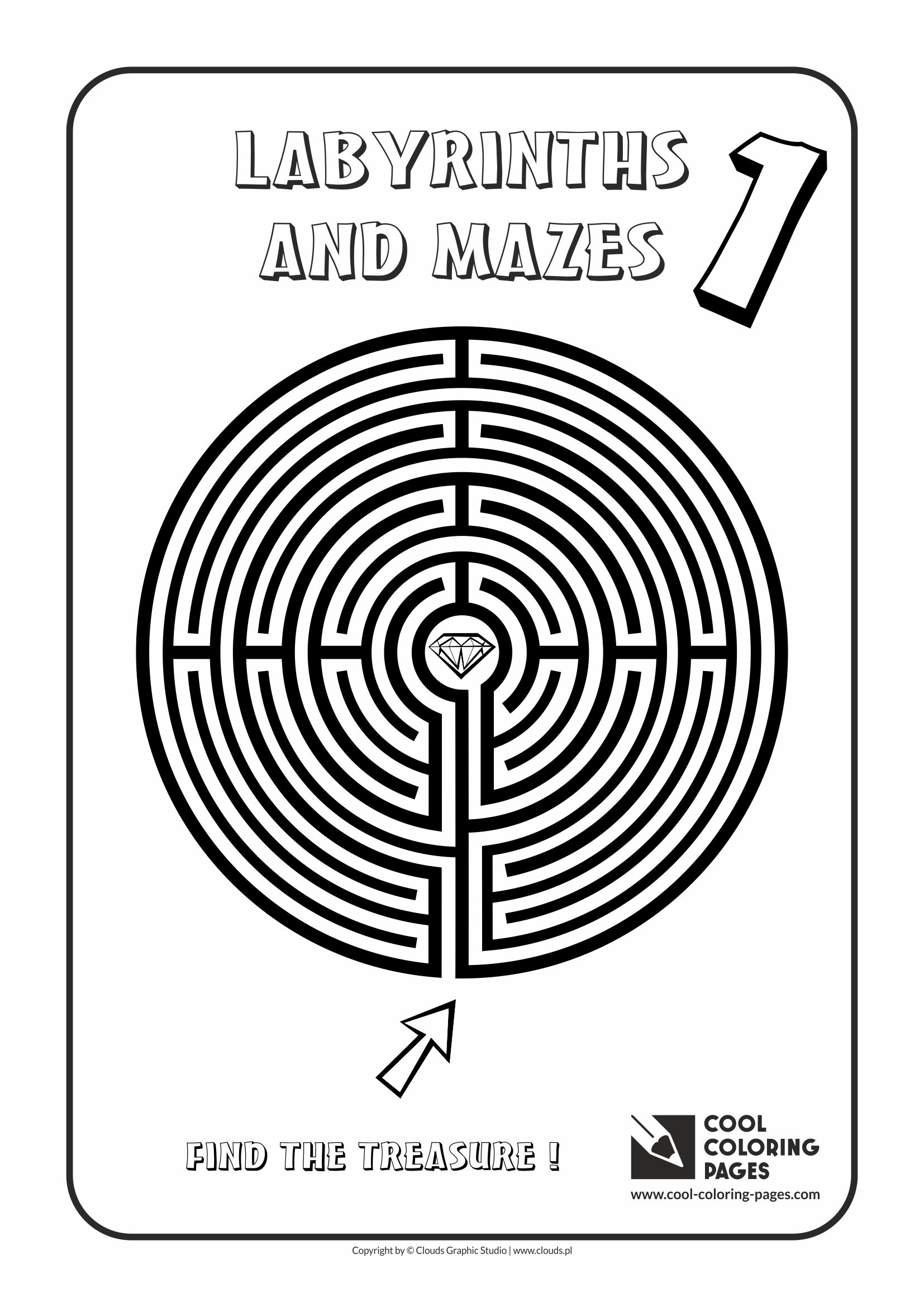 80 Printable Garden Maze Coloring Pages 18